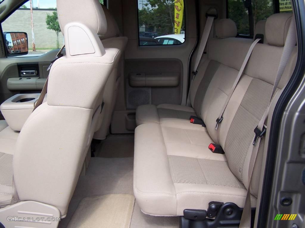 2006 F150 XLT SuperCab 4x4 - Arizona Beige Metallic / Tan photo #14