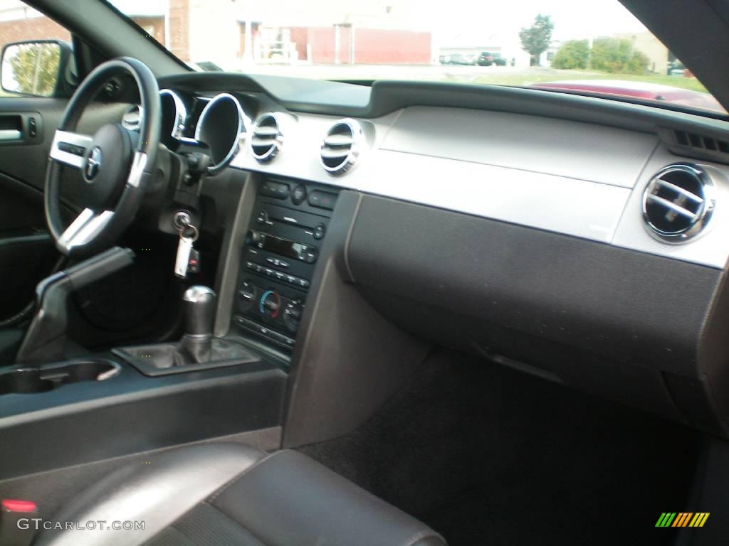 2007 Mustang GT Premium Coupe - Redfire Metallic / Dark Charcoal photo #15