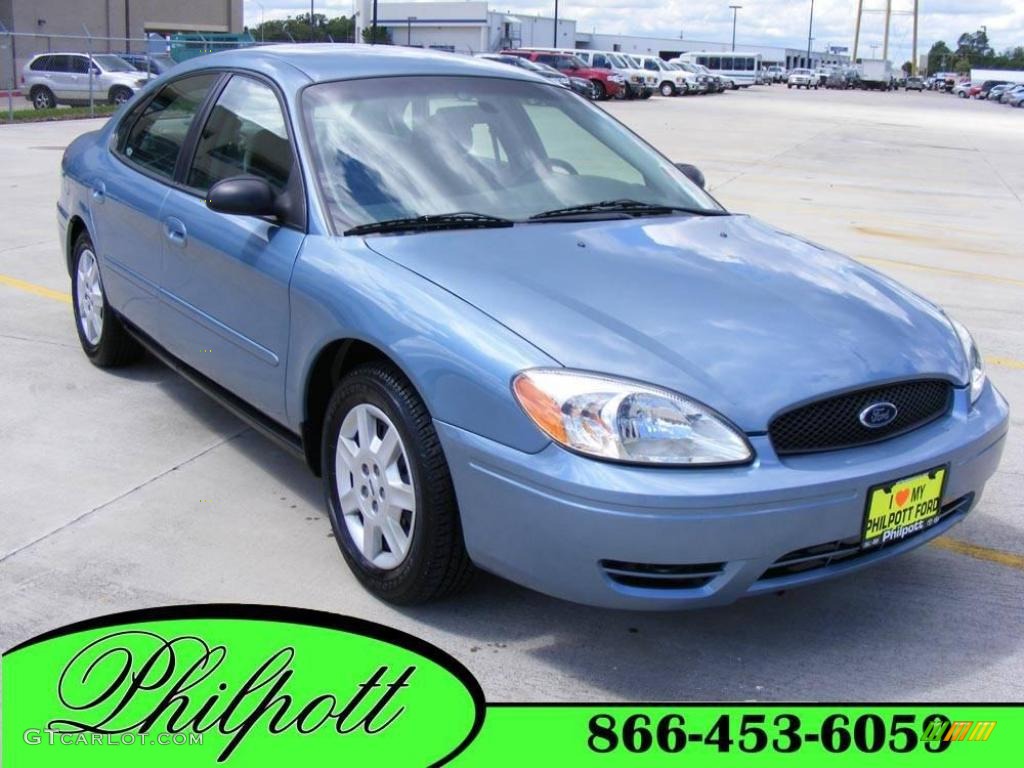 Windveil Blue Metallic Ford Taurus