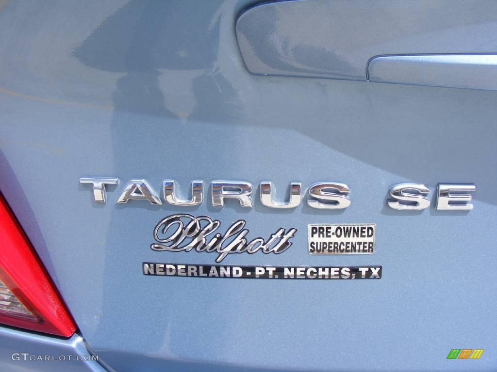 2007 Taurus SE - Windveil Blue Metallic / Medium/Dark Flint photo #16