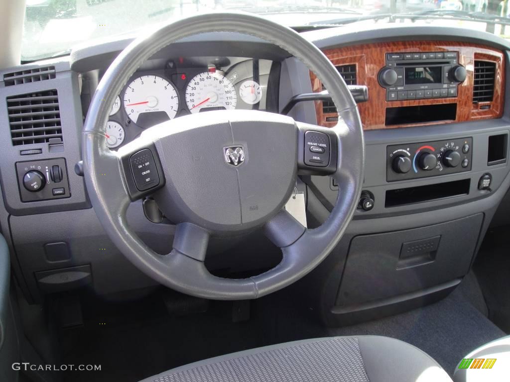 2006 Ram 1500 SLT Quad Cab 4x4 - Mineral Gray Metallic / Medium Slate Gray photo #12