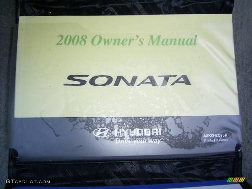 2008 Sonata GLS - Bright Silver / Gray photo #22