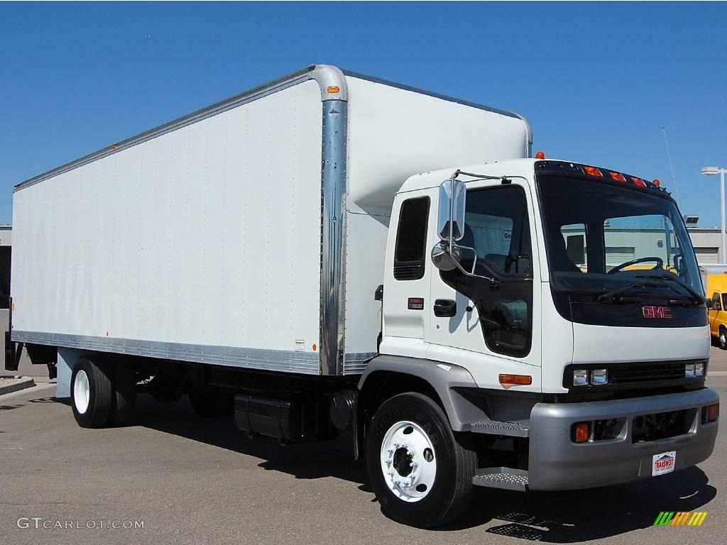 2007 T Series Truck T7500 LWB Regular Cab Commercial - Summit White / Pewter Gray photo #1