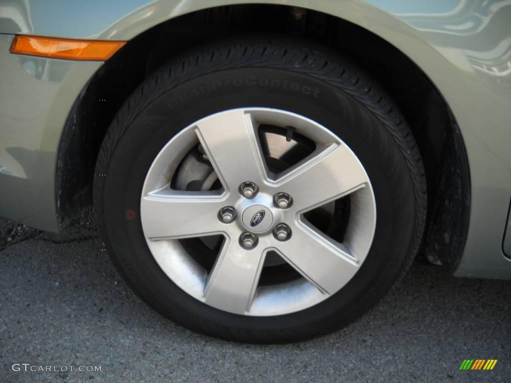 2008 Fusion SE - Moss Green Metallic / Charcoal Black photo #14