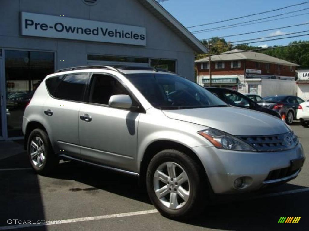 2006 Murano SL AWD - Brilliant Silver Metallic / Charcoal photo #4