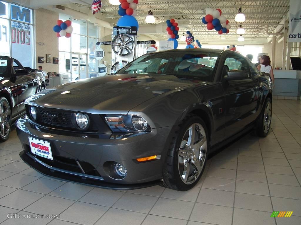 2010 Mustang Roush Stage 1 Coupe - Sterling Grey Metallic / Charcoal Black photo #1