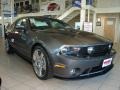 2010 Sterling Grey Metallic Ford Mustang Roush Stage 1 Coupe  photo #6