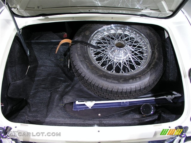 1956 Austin-Healey 100M LeMans Roadster Trunk Photos