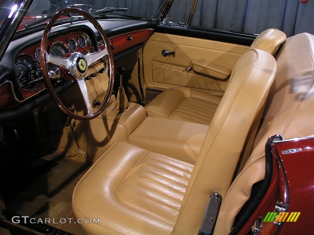 Tan Interior 1962 Ferrari 250 GT Pininfarina Cabriolet Series II Photo #180260