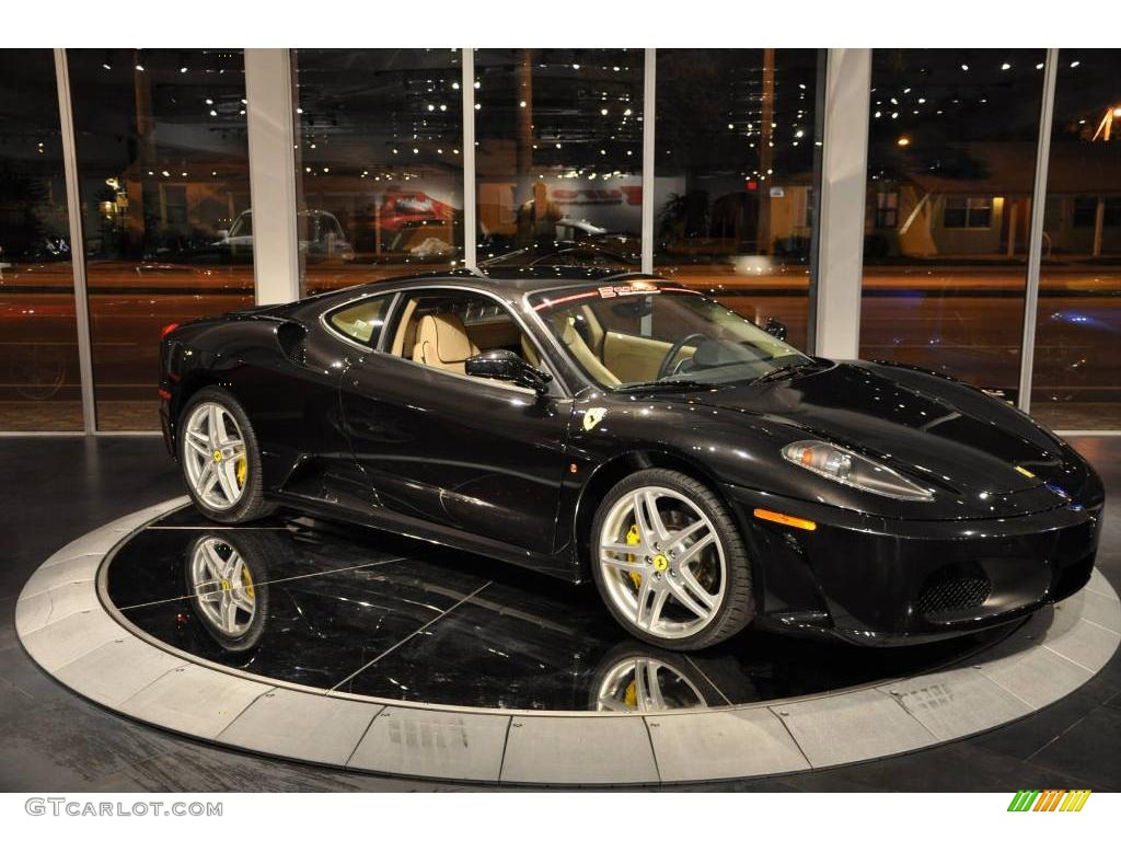 2007 F430 Coupe F1 - Nero D.S. (Black) / Sabbia photo #19