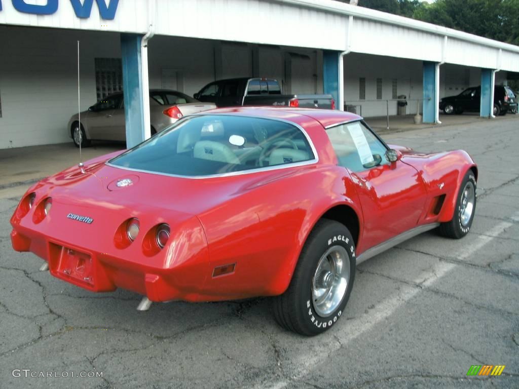 1978 Corvette Coupe - Red / Gray photo #2