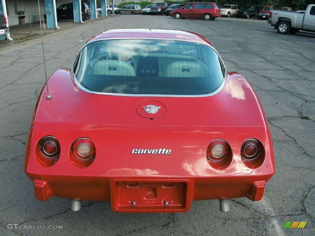 1978 Corvette Coupe - Red / Gray photo #3