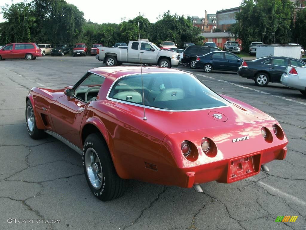 1978 Corvette Coupe - Red / Gray photo #4