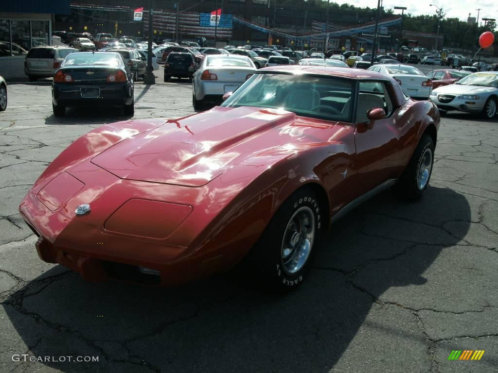 1978 Corvette Coupe - Red / Gray photo #12