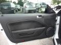 Black Leather 2007 Ford Mustang Shelby GT500 Coupe Door Panel