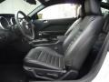Black Leather 2007 Ford Mustang Shelby GT500 Coupe Interior Color