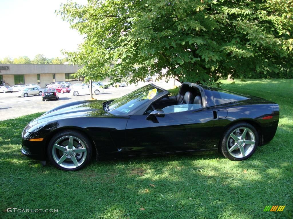 2006 Corvette Coupe - Black / Ebony Black photo #10