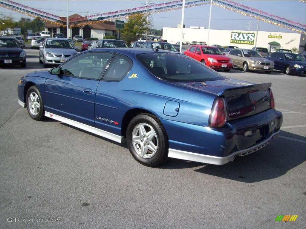 2003 Monte Carlo SS Jeff Gordon Signature Edition - Superior Blue Metallic / Ebony Black photo #3