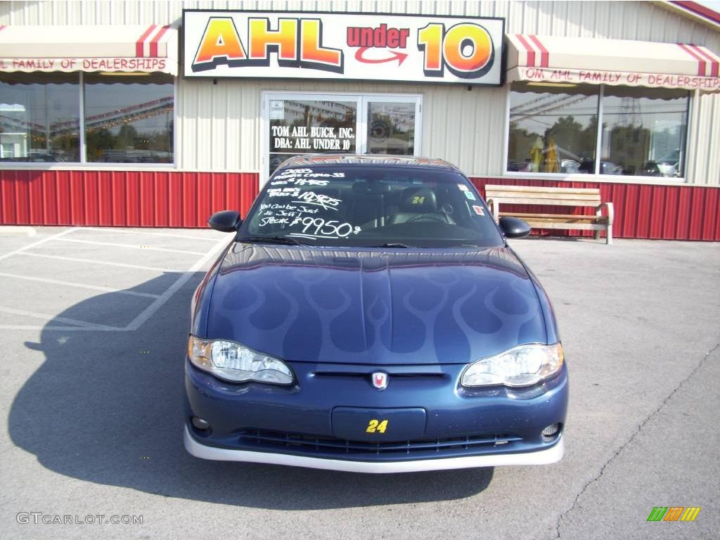 2003 Monte Carlo SS Jeff Gordon Signature Edition - Superior Blue Metallic / Ebony Black photo #8