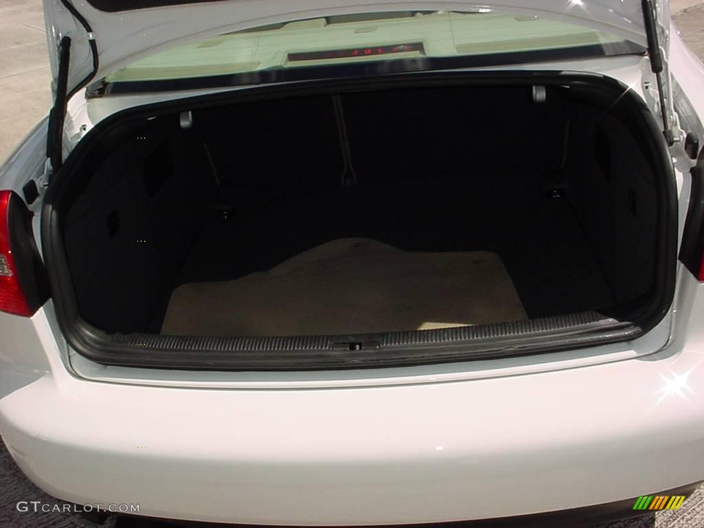 2003 A6 3.0 Sedan - Polar White / Beige photo #5