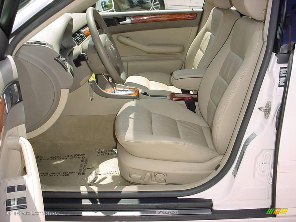 2003 A6 3.0 Sedan - Polar White / Beige photo #11