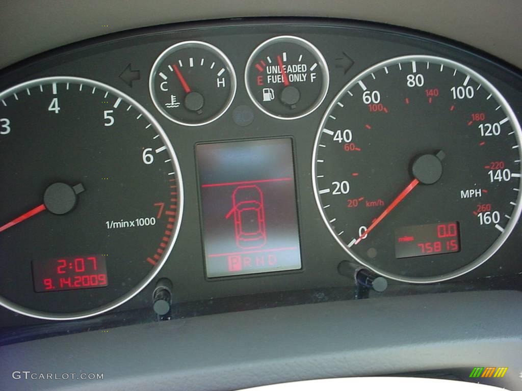 2003 A6 3.0 Sedan - Polar White / Beige photo #21