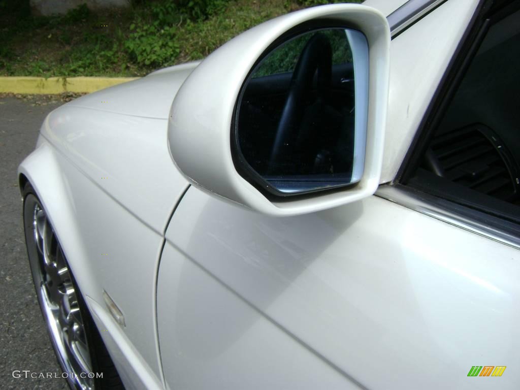 2002 3 Series 330i Coupe - Alpine White / Black photo #6