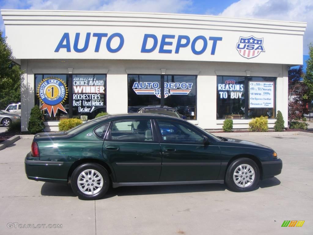 2002 Impala  - Medium Green Pearl / Neutral photo #1