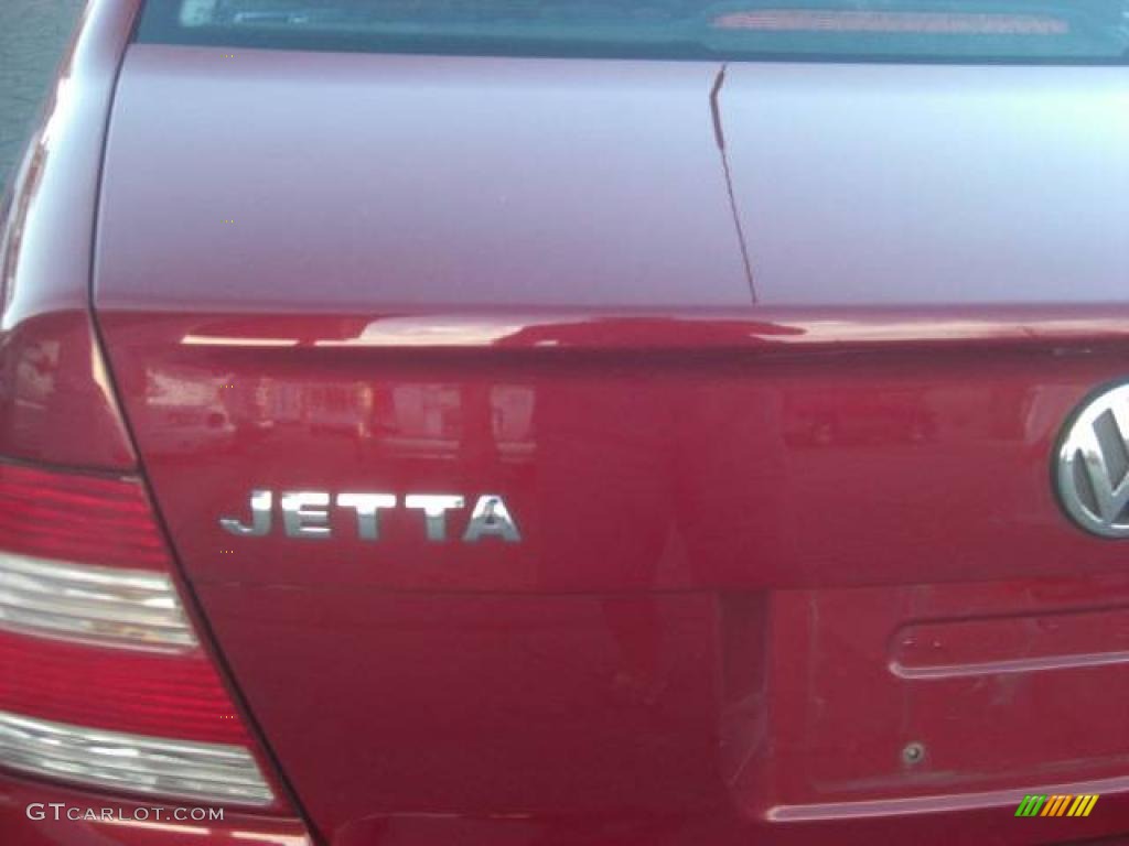 2004 Jetta GL TDI Sedan - Spice Red Metallic / Black photo #15