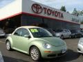 2008 Gecko Green Volkswagen New Beetle SE Convertible  photo #2