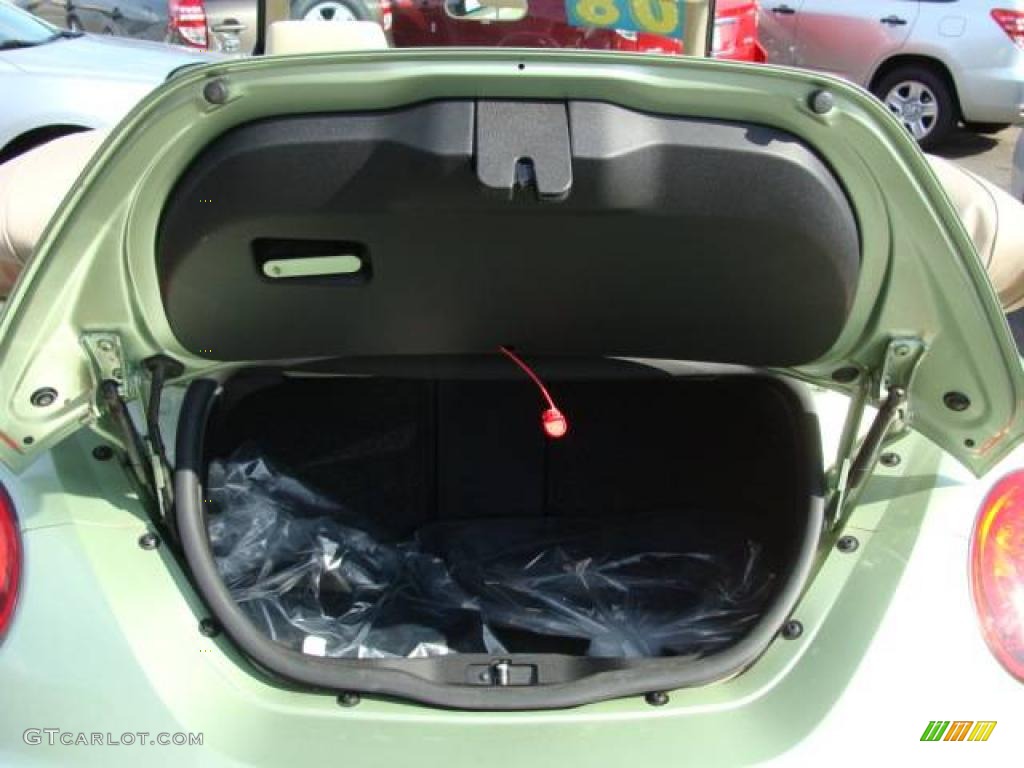2008 New Beetle SE Convertible - Gecko Green / Cream Beige photo #14