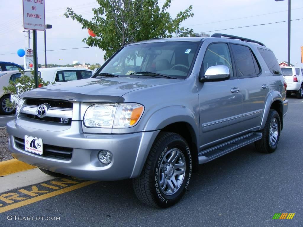 2007 Sequoia Limited 4WD - Silver Sky Metallic / Light Charcoal photo #1