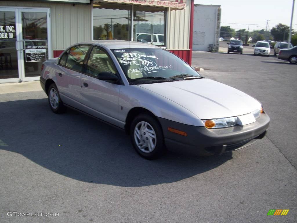 2000 S Series SL Sedan - Light Silver / Gray photo #7