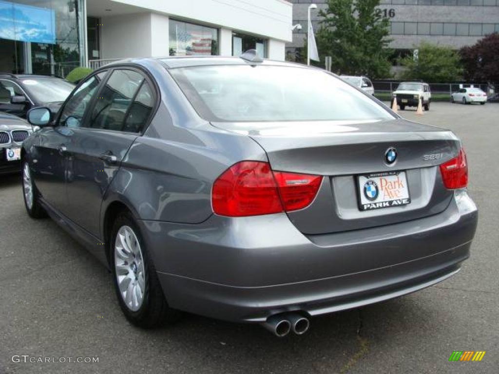 2009 3 Series 328i Sedan - Space Grey Metallic / Black photo #6