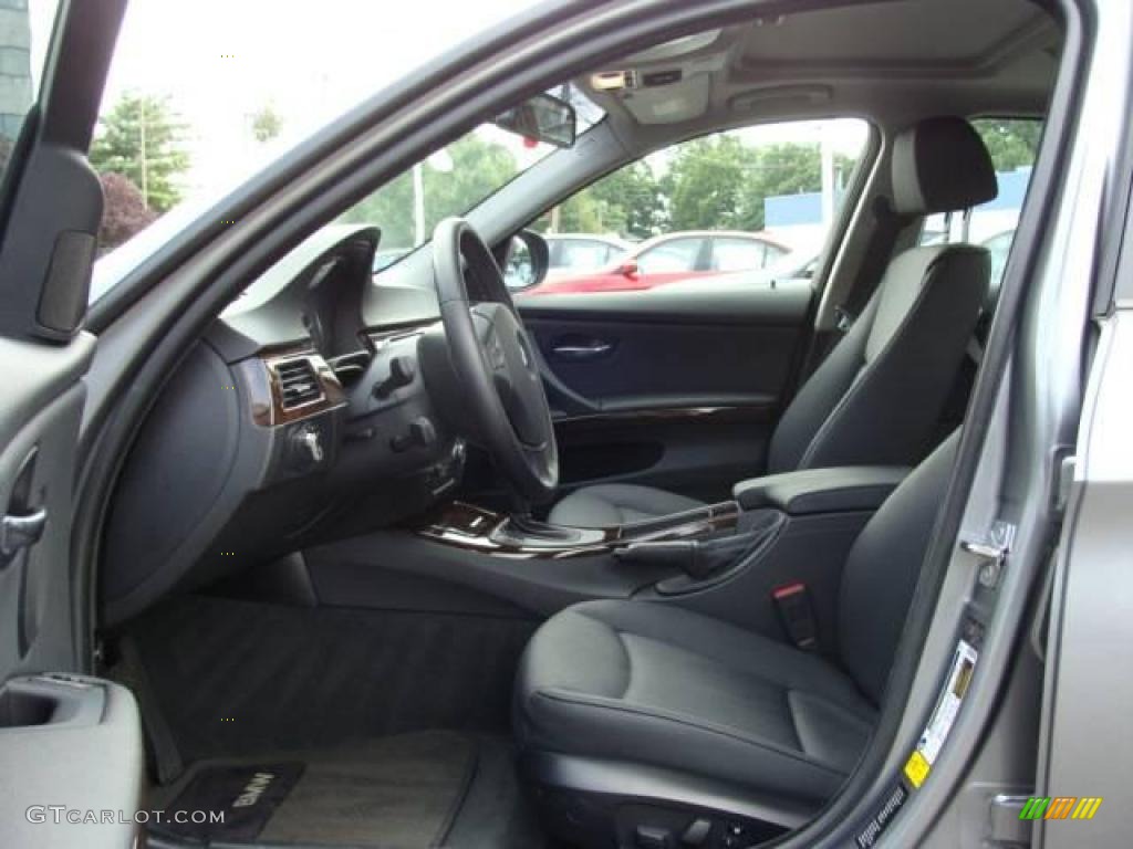 2009 3 Series 328i Sedan - Space Grey Metallic / Black photo #10