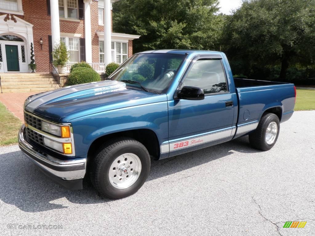 1992 Catalina Blue Metallic Chevrolet C/K C1500 Regular Cab 18030543