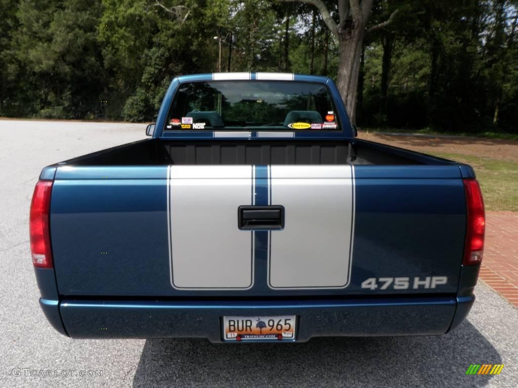 1992 C/K C1500 Regular Cab - Catalina Blue Metallic / Blue photo #6