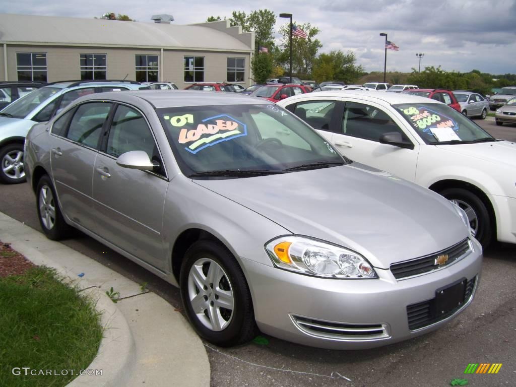 2007 Impala LS - Silverstone Metallic / Gray photo #1