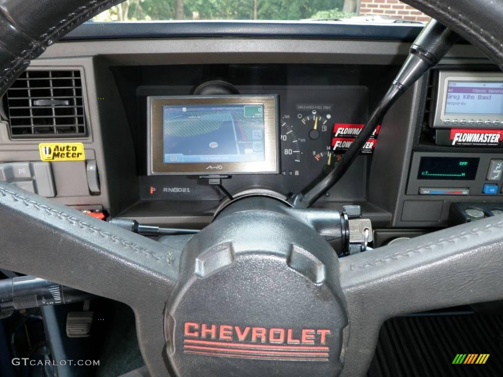 1992 C/K C1500 Regular Cab - Catalina Blue Metallic / Blue photo #39