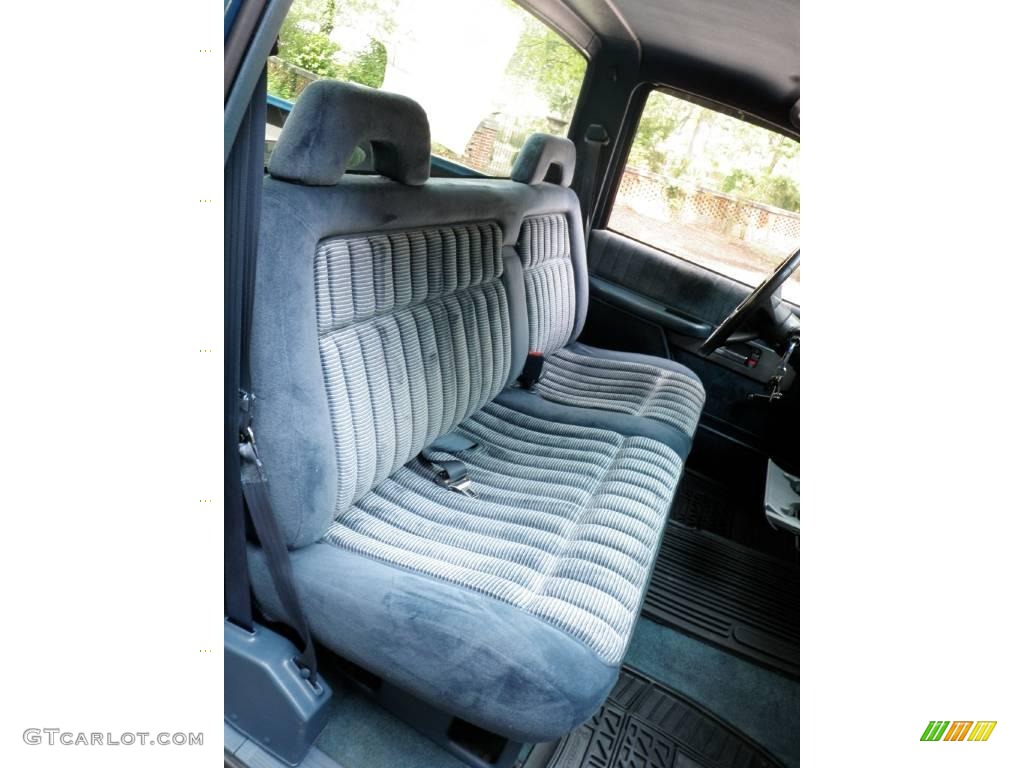 1992 C/K C1500 Regular Cab - Catalina Blue Metallic / Blue photo #42