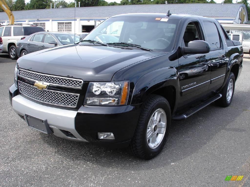 Black Chevrolet Avalanche