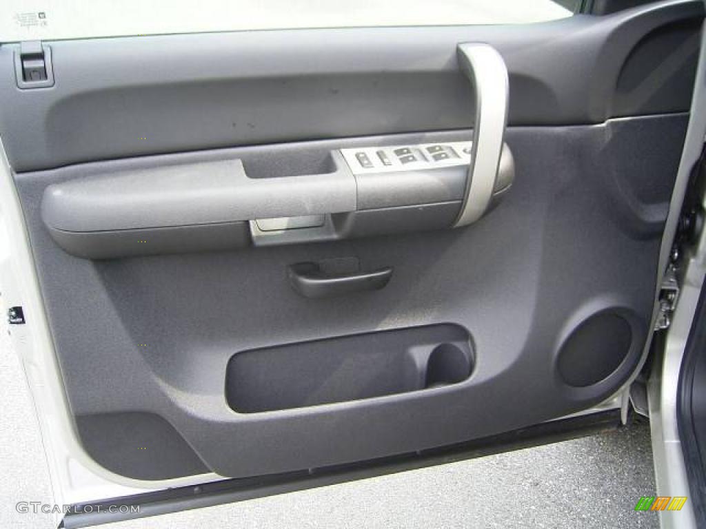 2009 Silverado 1500 LT Extended Cab - Silver Birch Metallic / Ebony photo #8
