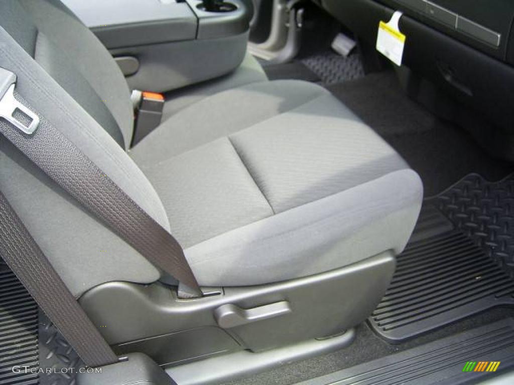 2009 Silverado 1500 LT Extended Cab - Silver Birch Metallic / Ebony photo #12