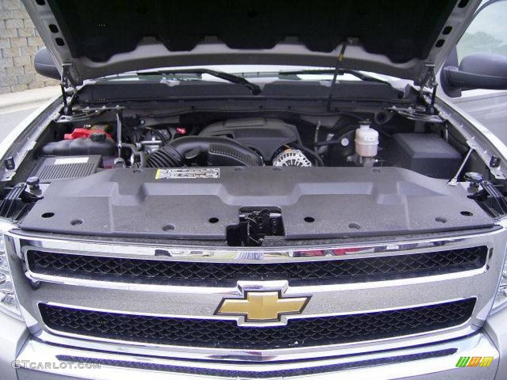 2009 Silverado 1500 LT Extended Cab - Silver Birch Metallic / Ebony photo #18