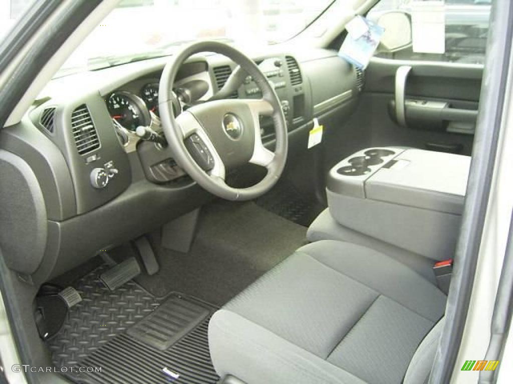 2009 Silverado 1500 LT Extended Cab - Silver Birch Metallic / Ebony photo #22