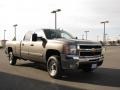 2007 Graystone Metallic Chevrolet Silverado 3500HD LT Crew Cab 4x4  photo #3