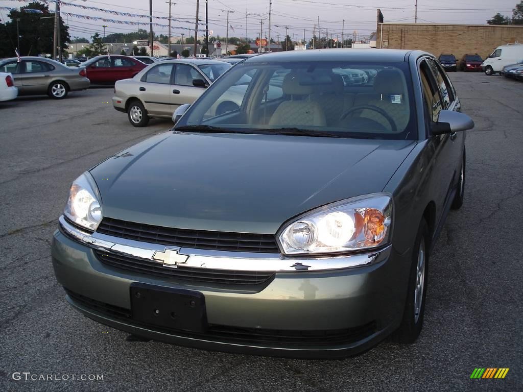 2005 Malibu Maxx LS Wagon - Silver Green Metallic / Neutral Beige photo #2