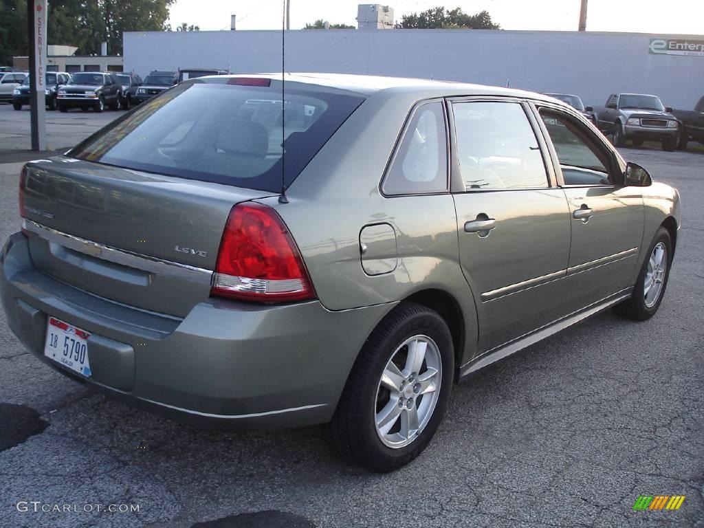 2005 Malibu Maxx LS Wagon - Silver Green Metallic / Neutral Beige photo #6