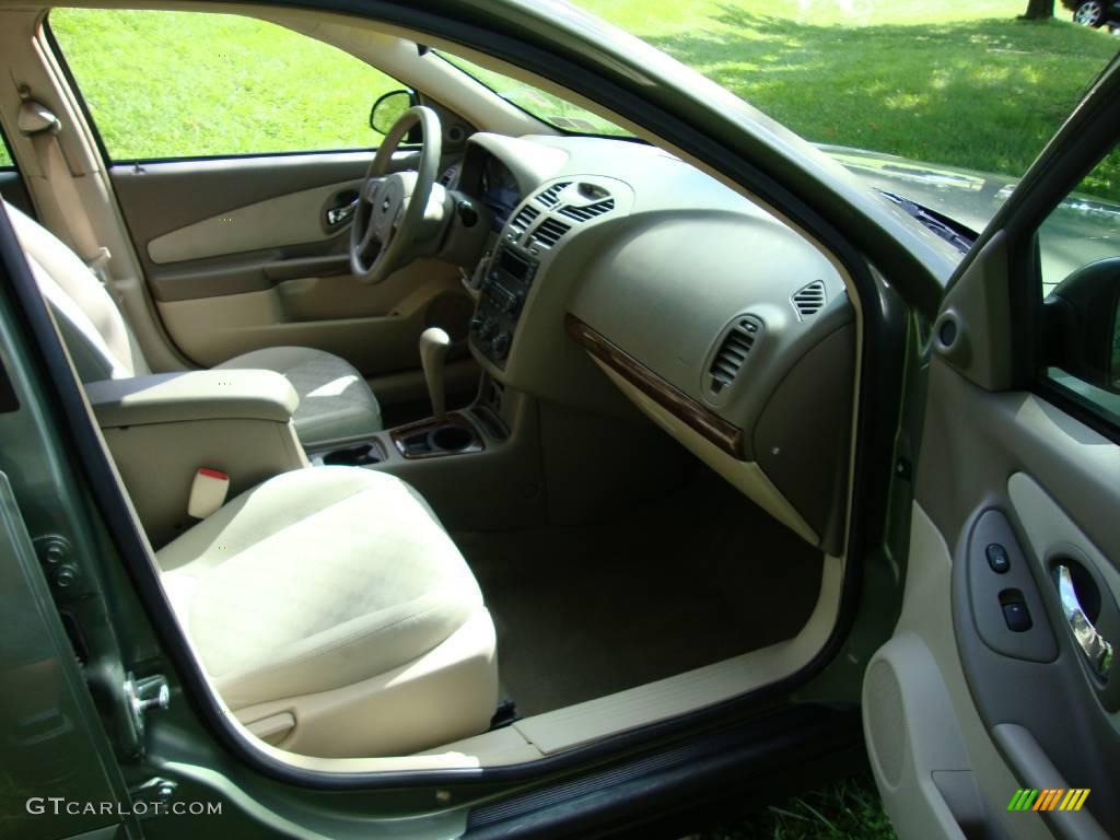 2005 Malibu LS V6 Sedan - Silver Green Metallic / Neutral Beige photo #19
