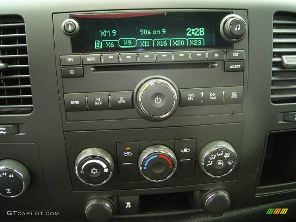2009 Silverado 1500 LT Regular Cab 4x4 - Blue Granite Metallic / Ebony photo #19